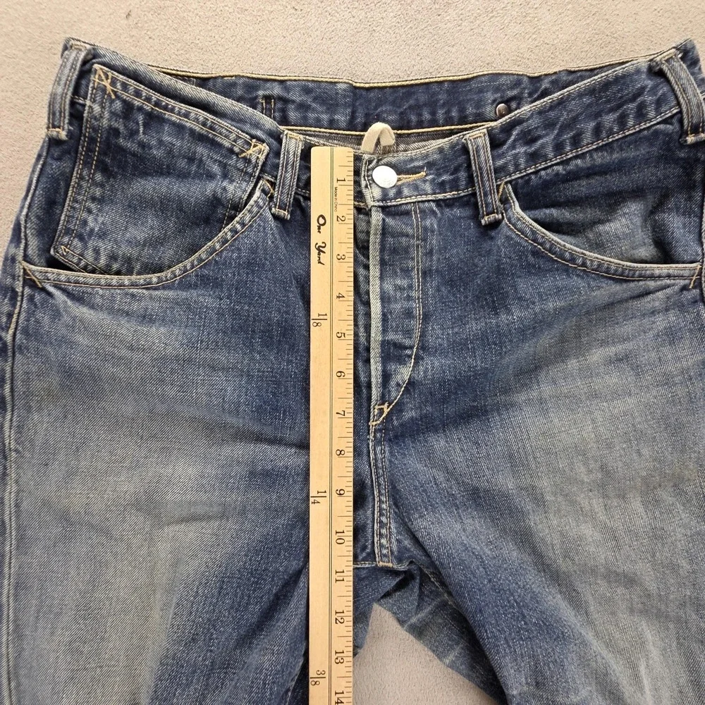 Vintage Levis Engineered Shorts Mens 30 Blue Twisted Denim Jean Jorts 19